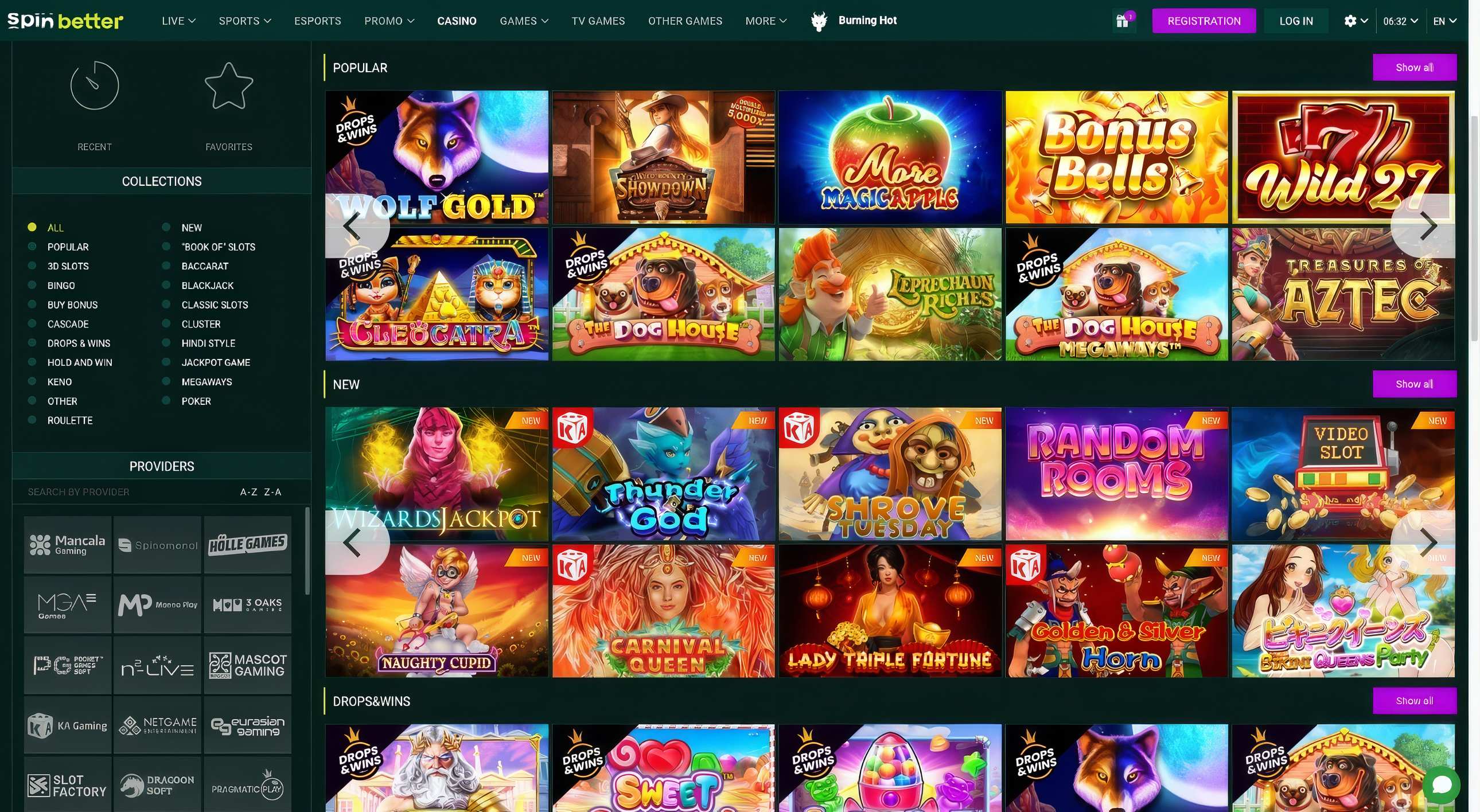 SpinBetter Casino Slots