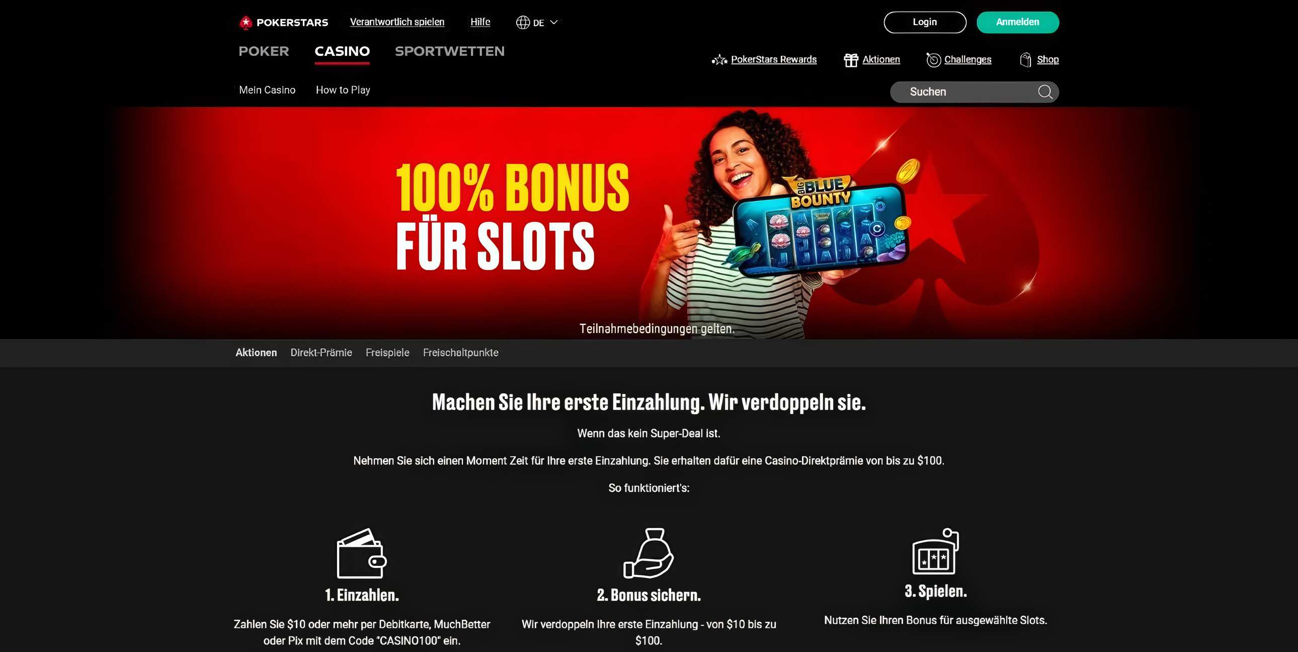 PokerStars Vegas desktop screenshot 1