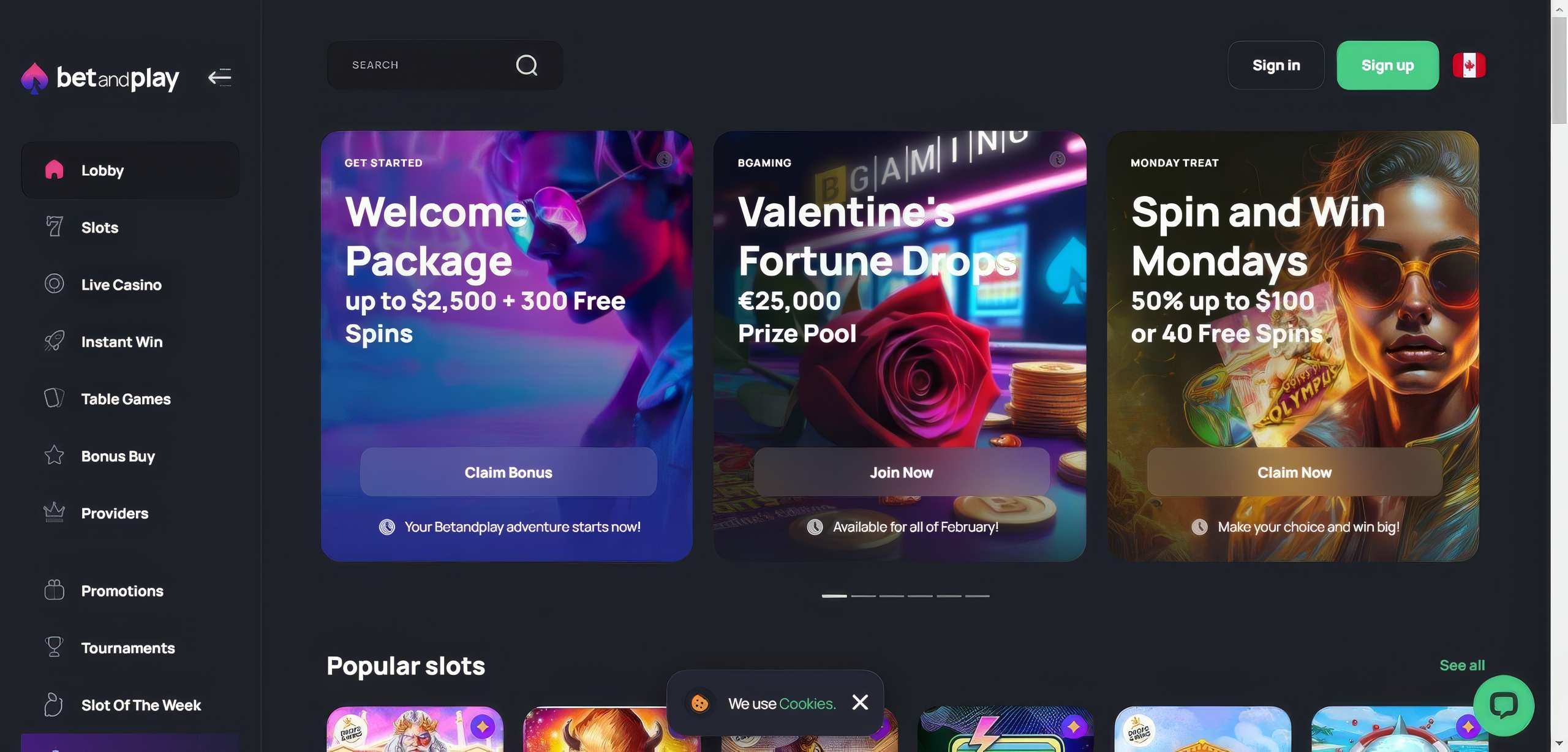 betandplay desktop home