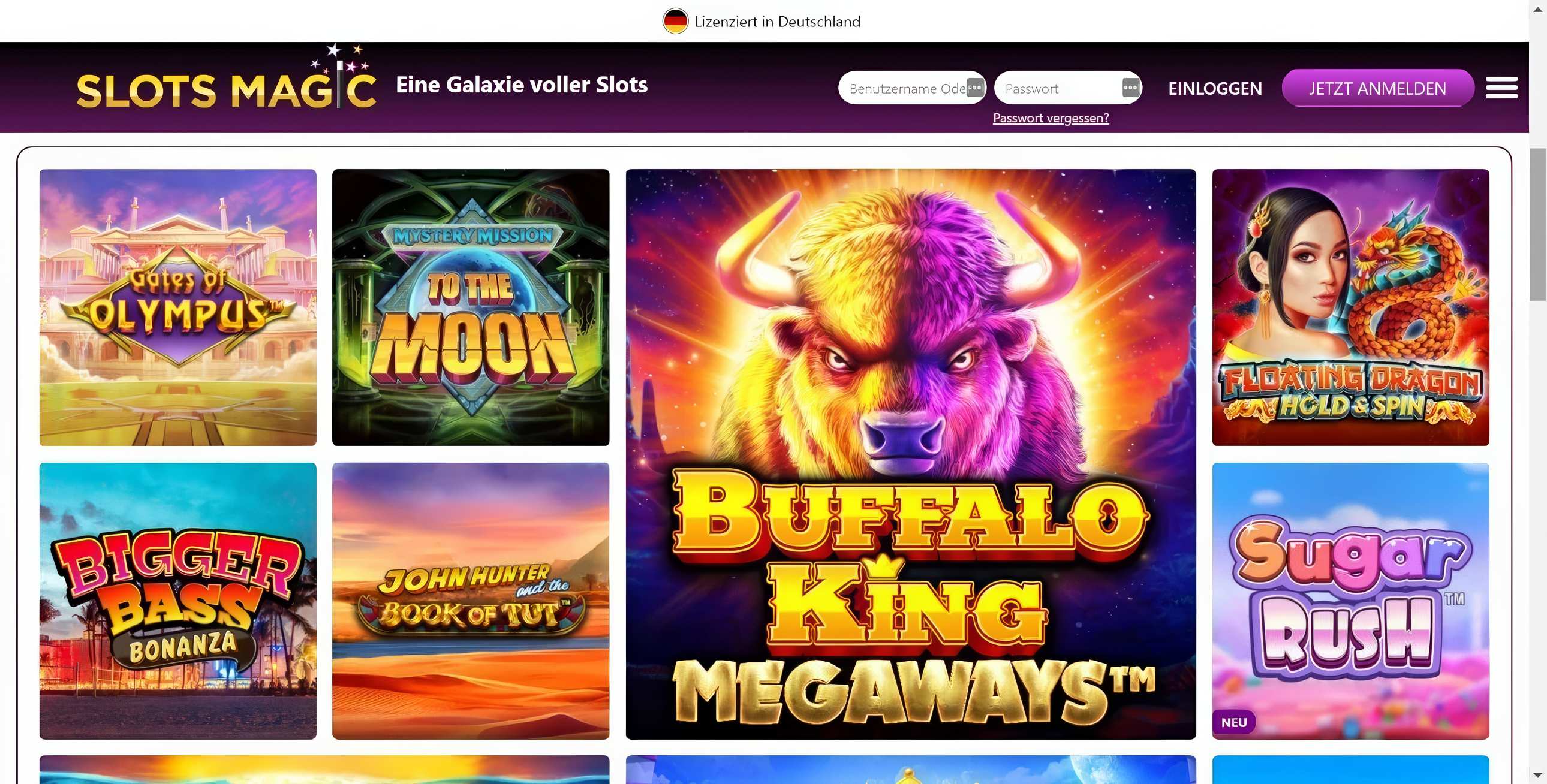 SlotsMagic Slots Desktop