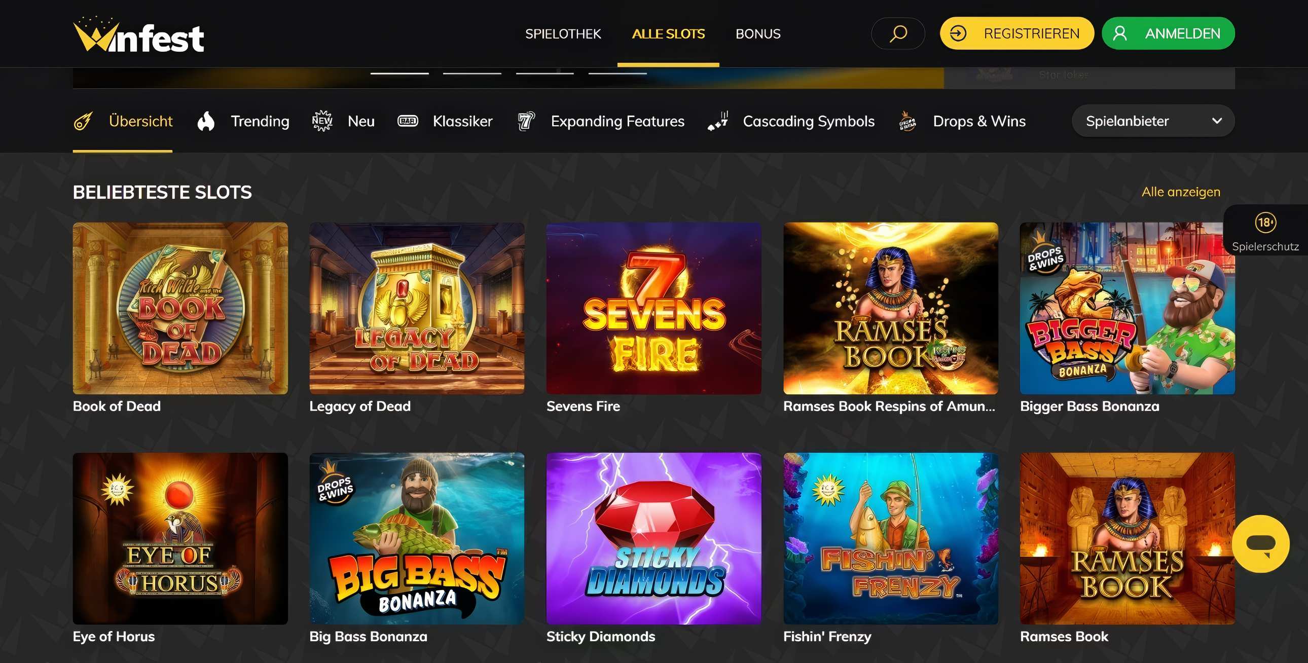 Winfest Slots Desktop