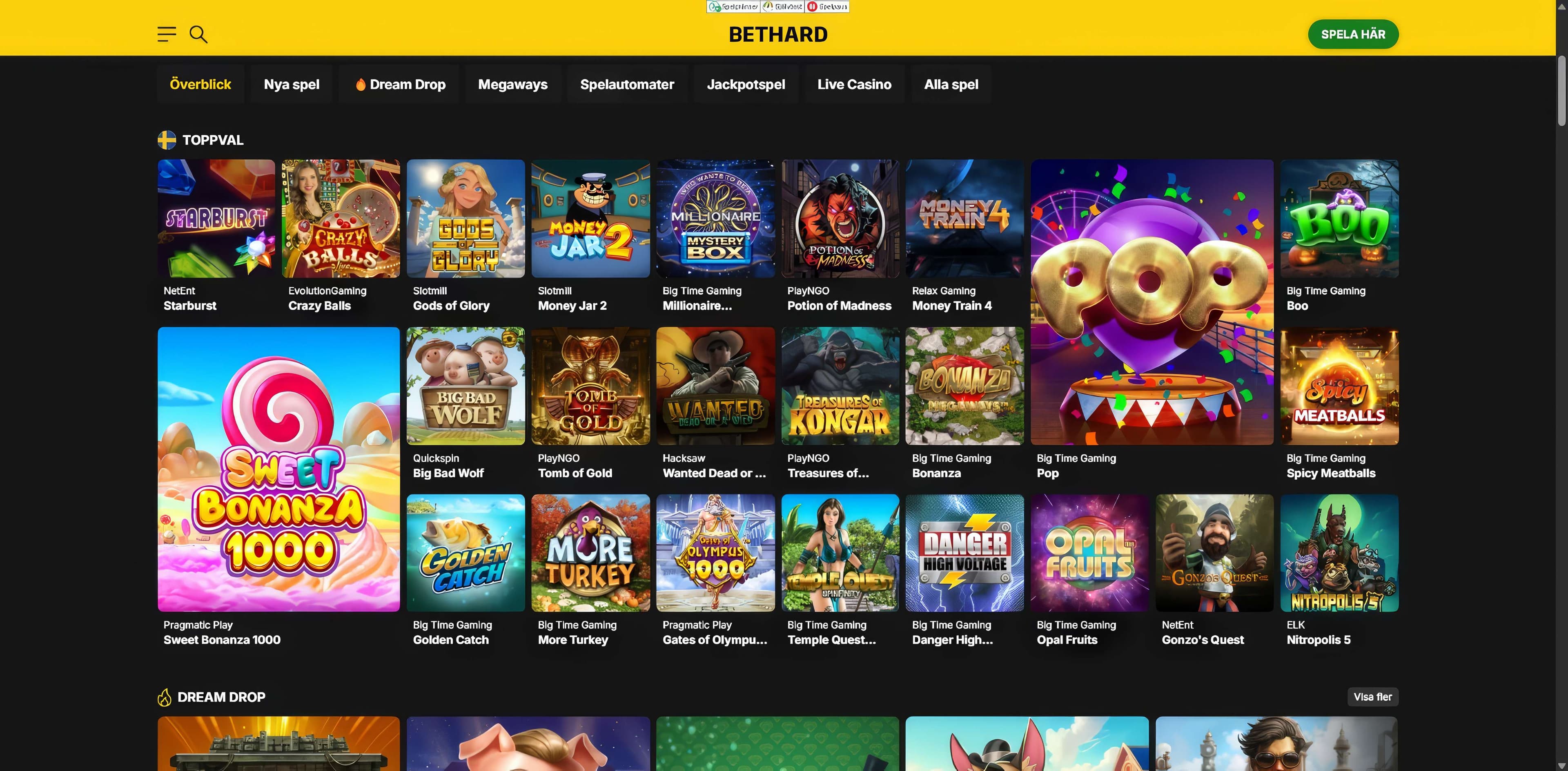 bethard slots