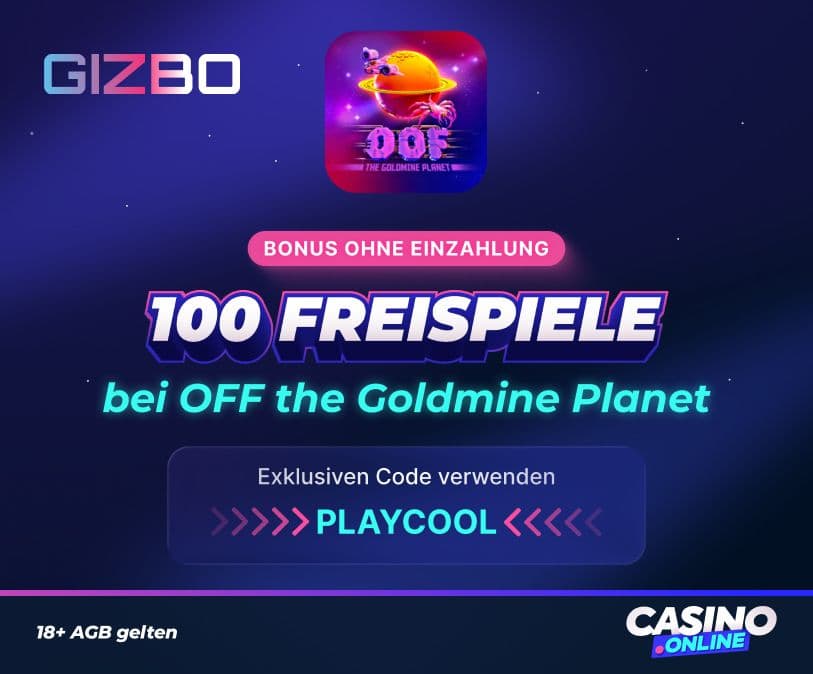 Gizbo Casino bonus ohne einzahlung
