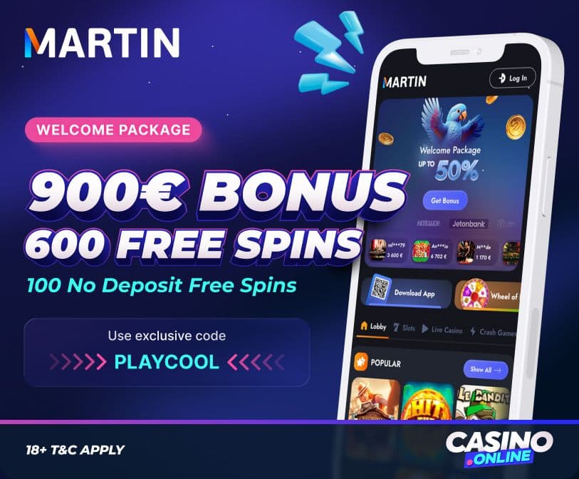 martin casino welcome offer