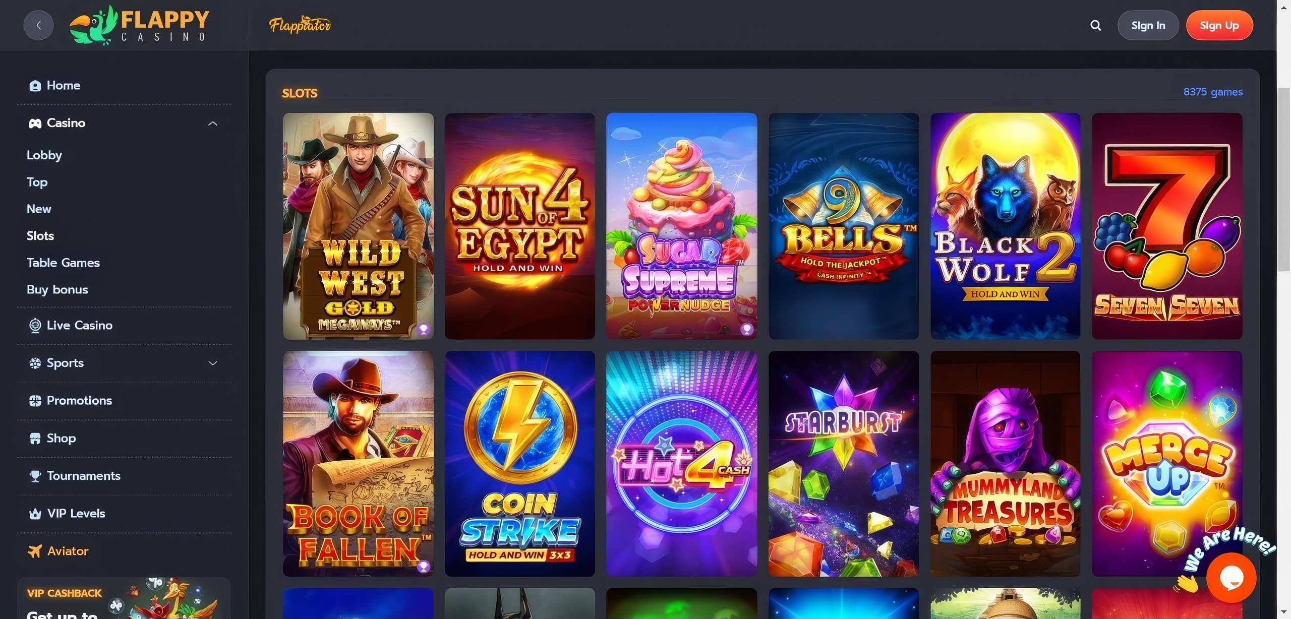 Flappy Casino Slots