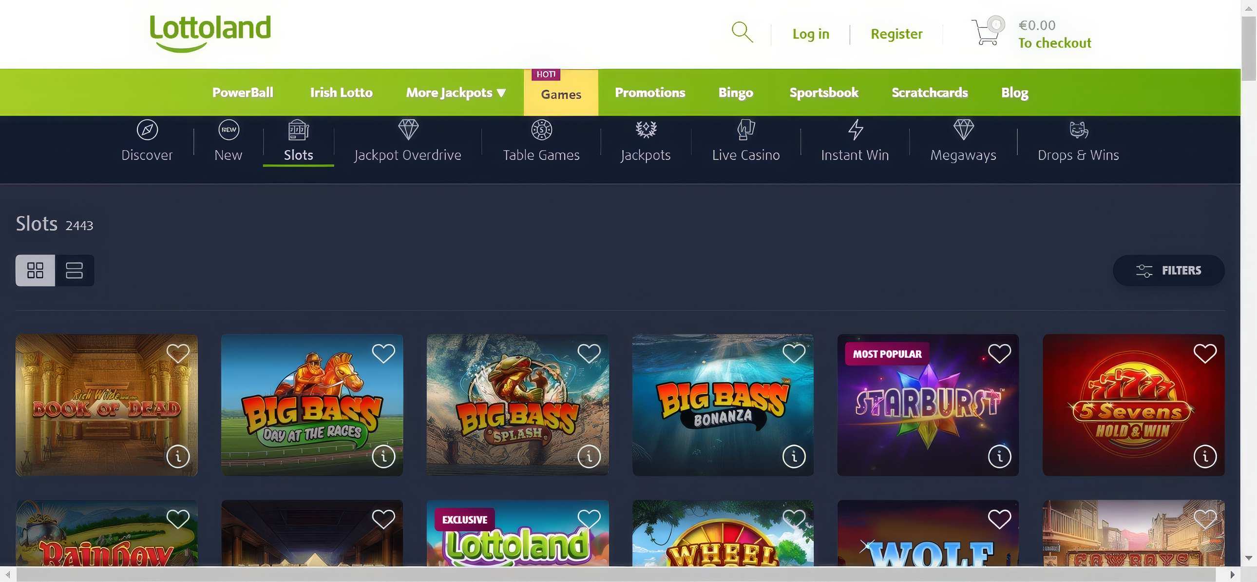 Lottoland slots