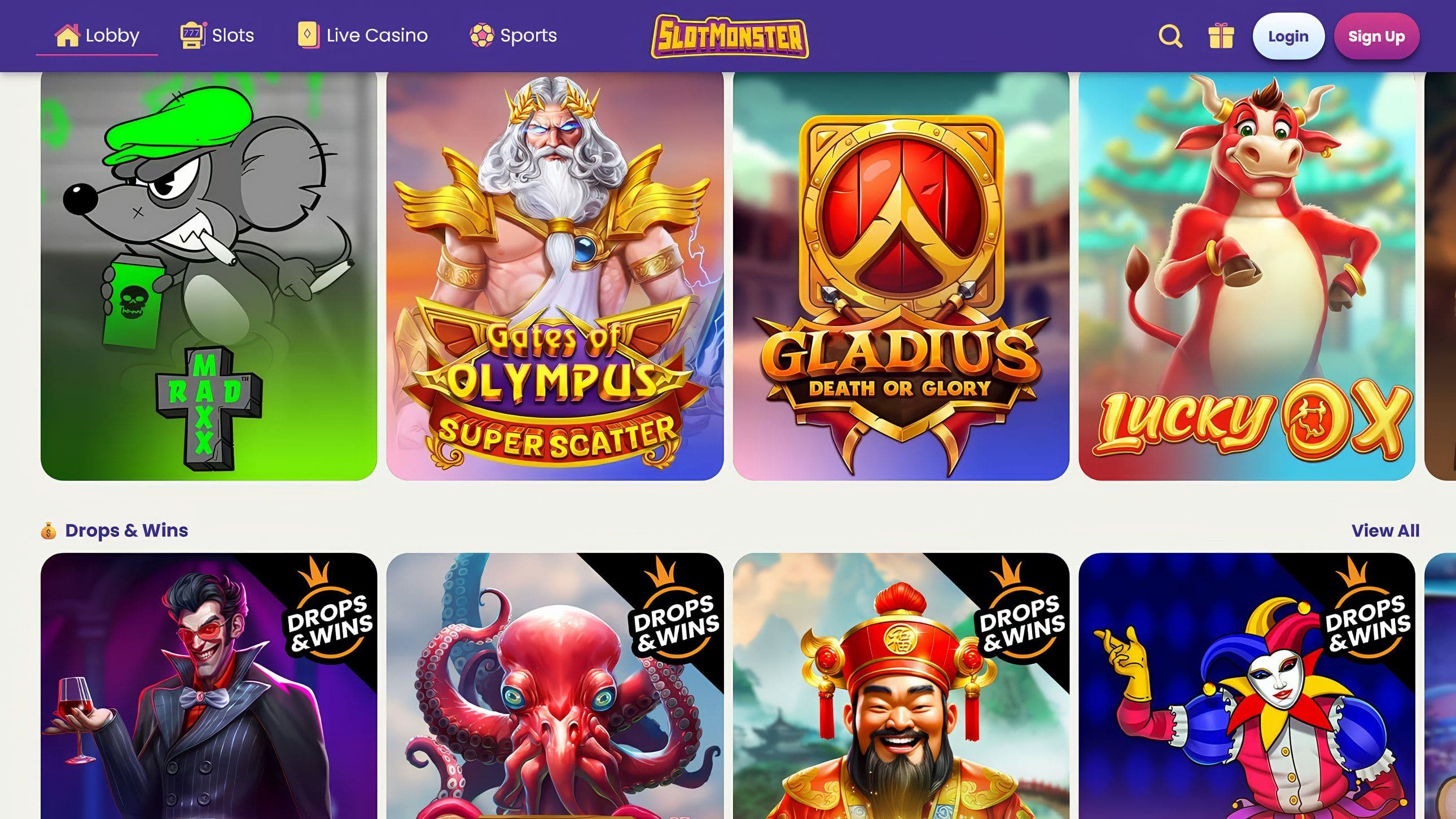 SlotMonster Casino Slots