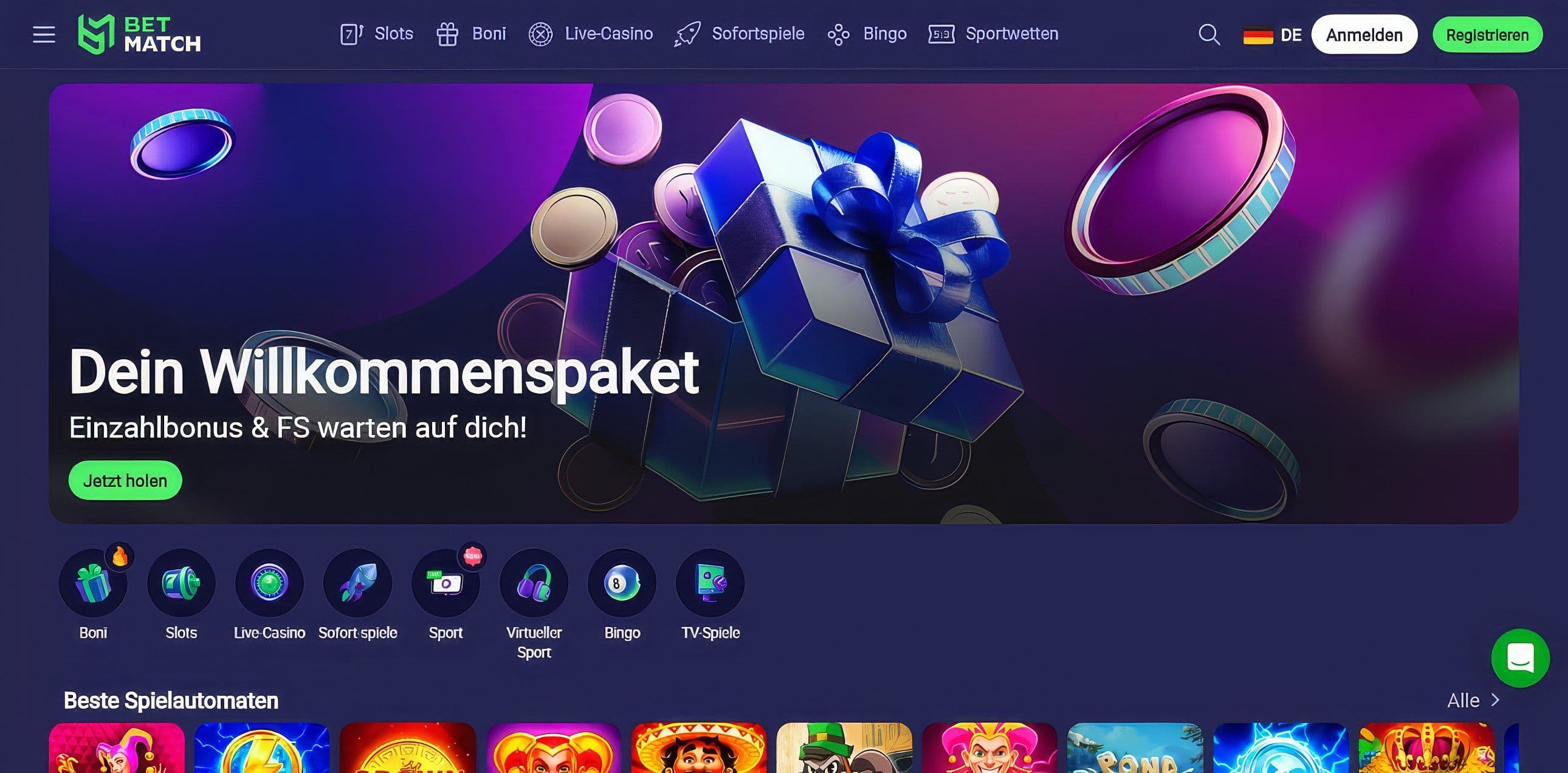 BetMatch desktop screenshot 1
