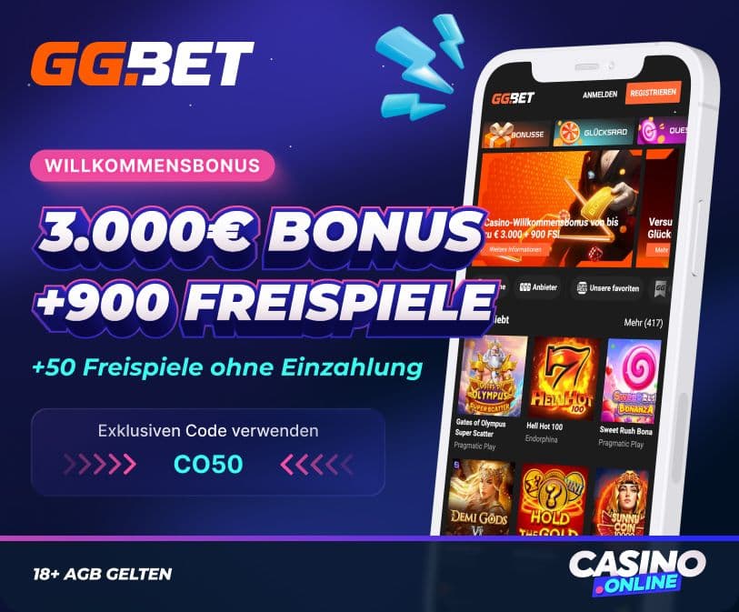 GG.bet Casino Willkommensbonus