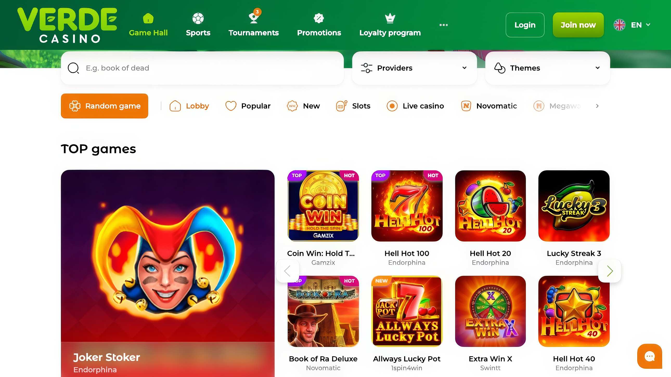 Verde Casino Slots