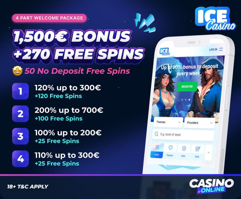 ice casino welcome bonus