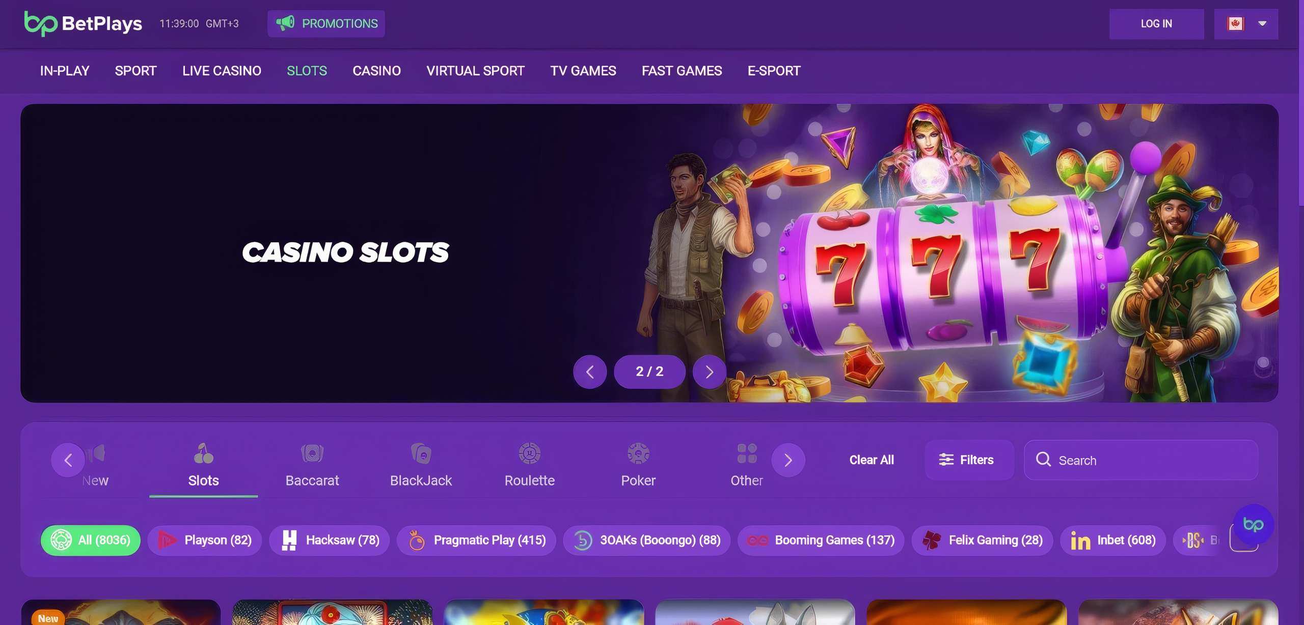 BetPlays Slots