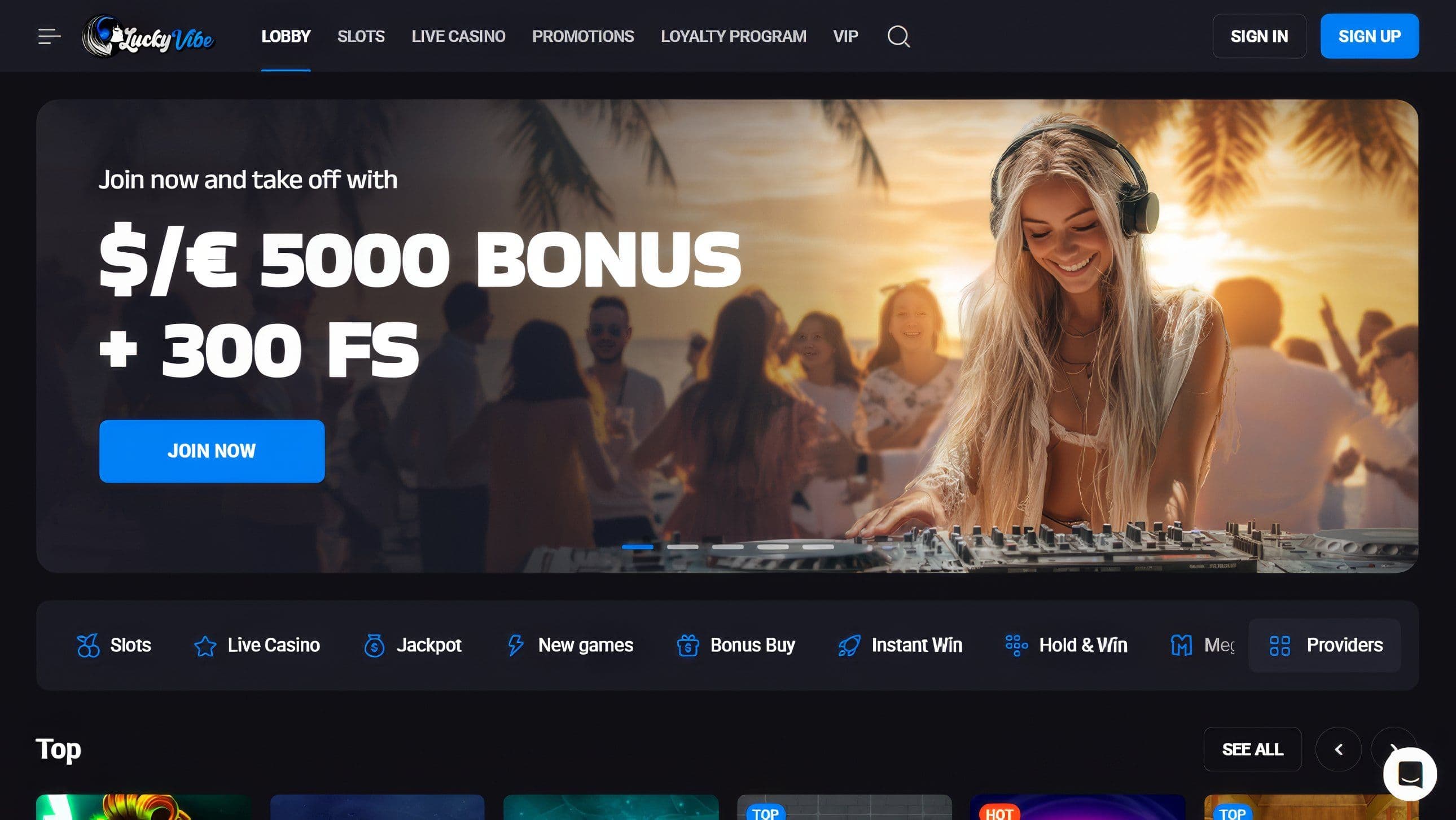 Lucky Vibe Casino