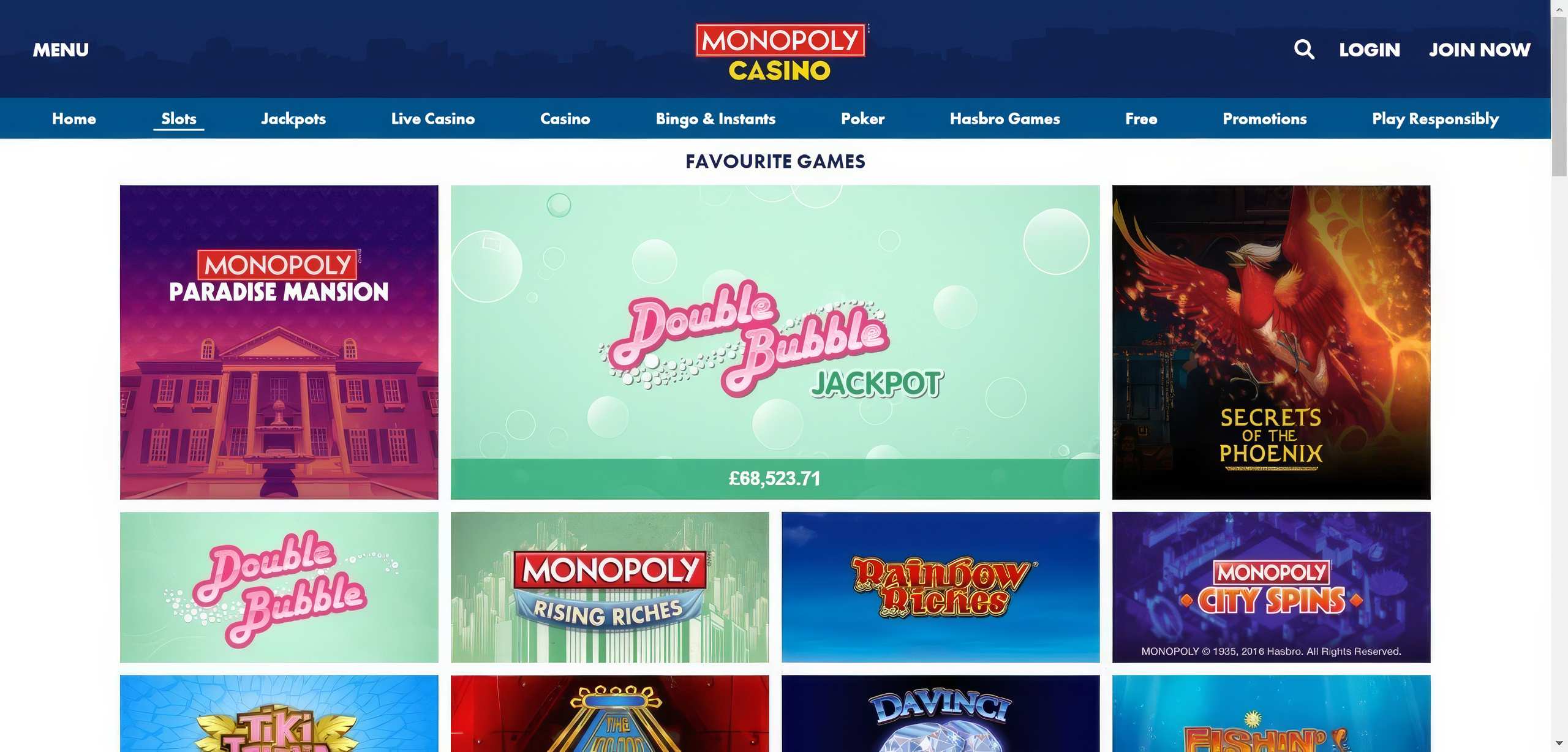 Monopoly Casino Slots