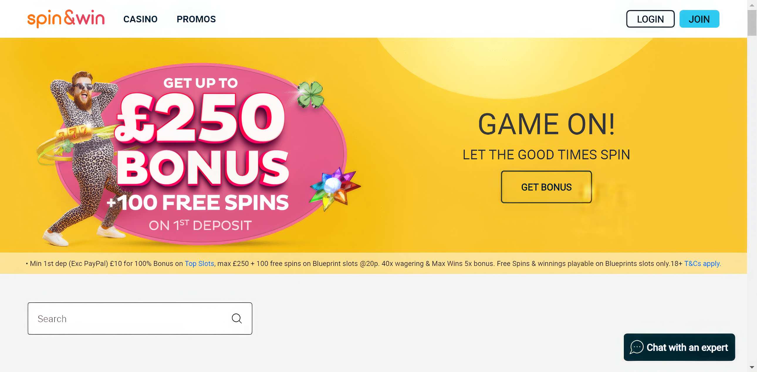 Spin and Win