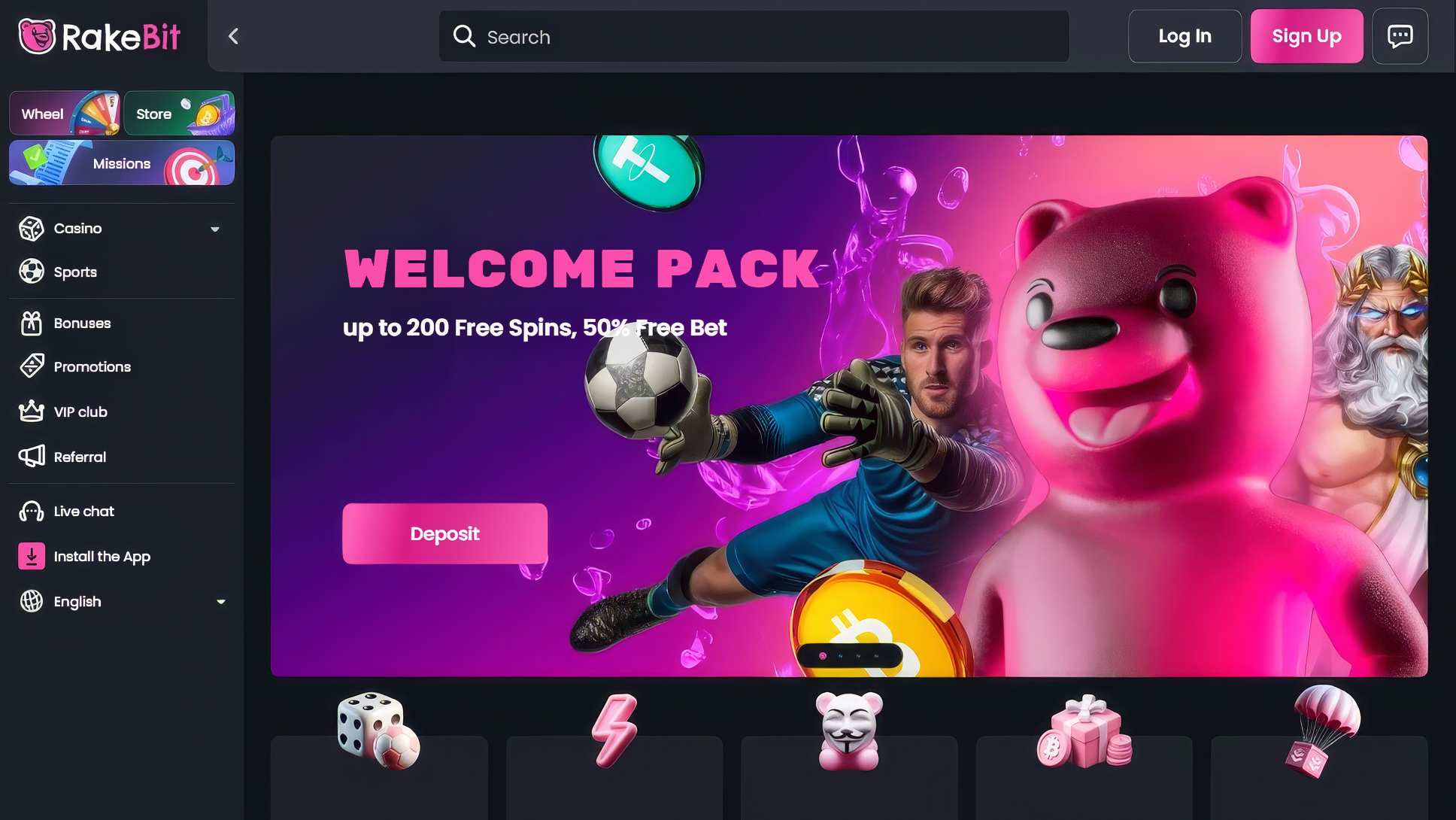 RakeBit Casino