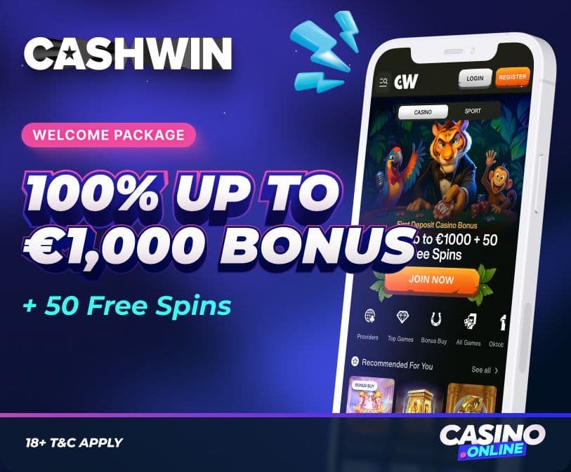 cashwin welcome bonus