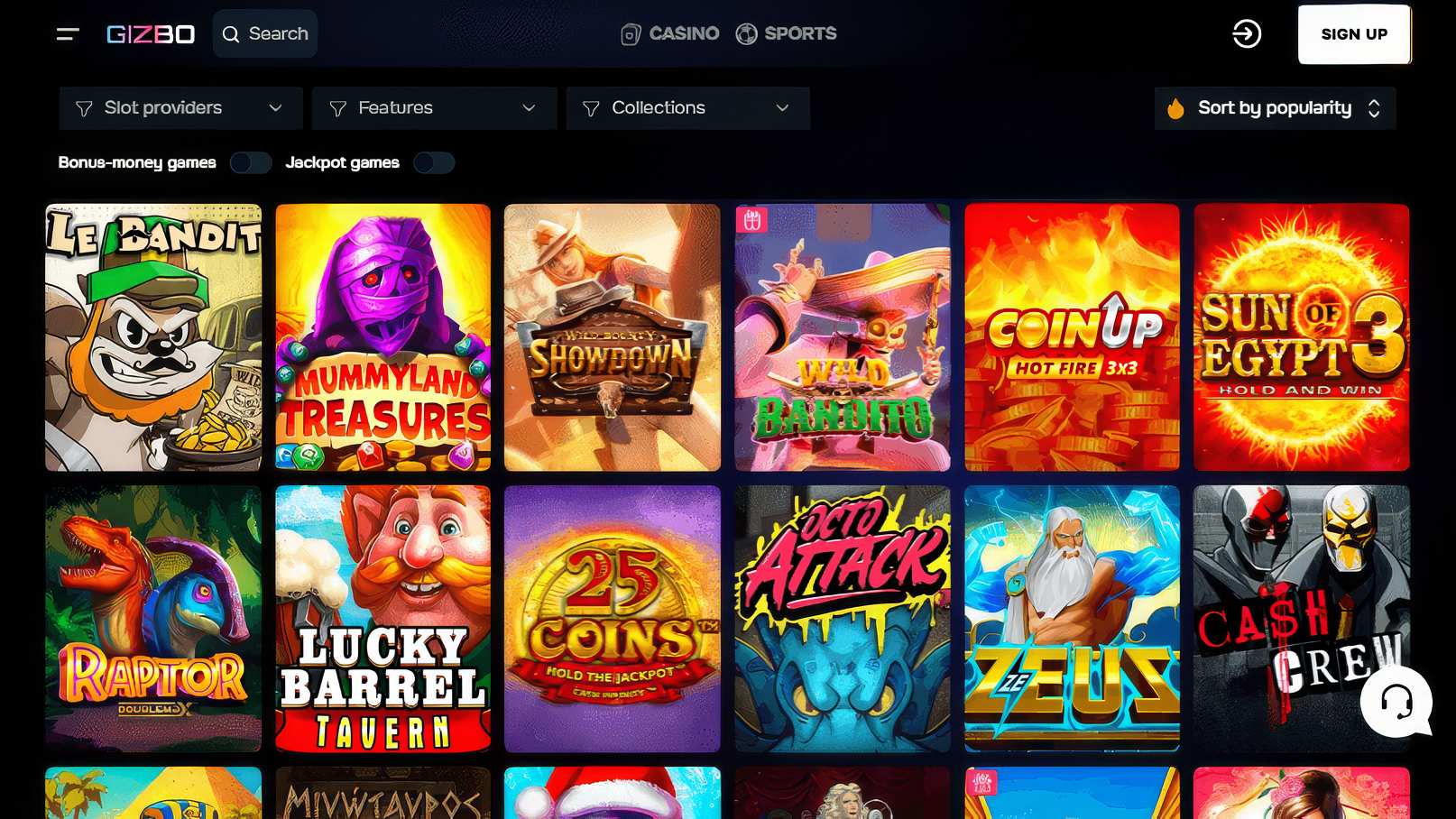Gizbo Casino Slots