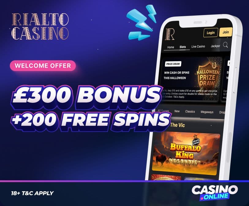 rialto casino welcome offer