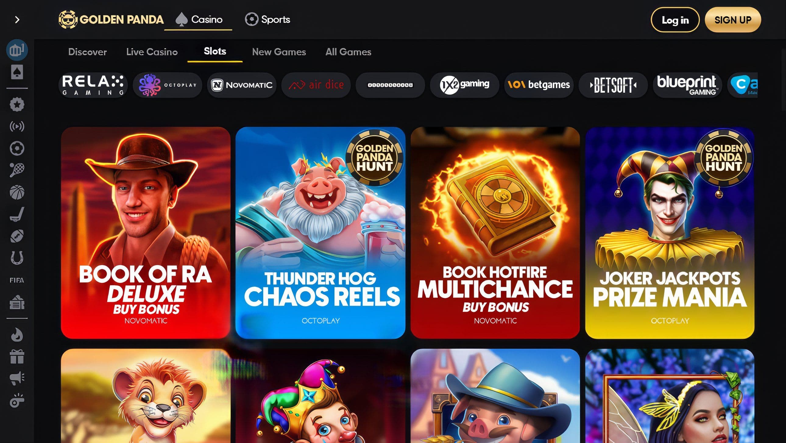 Golden Panda Slots