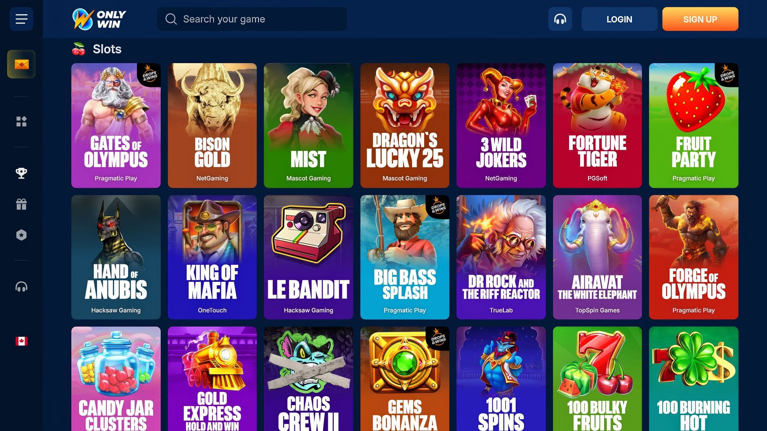 OnlyWin Casino Slots