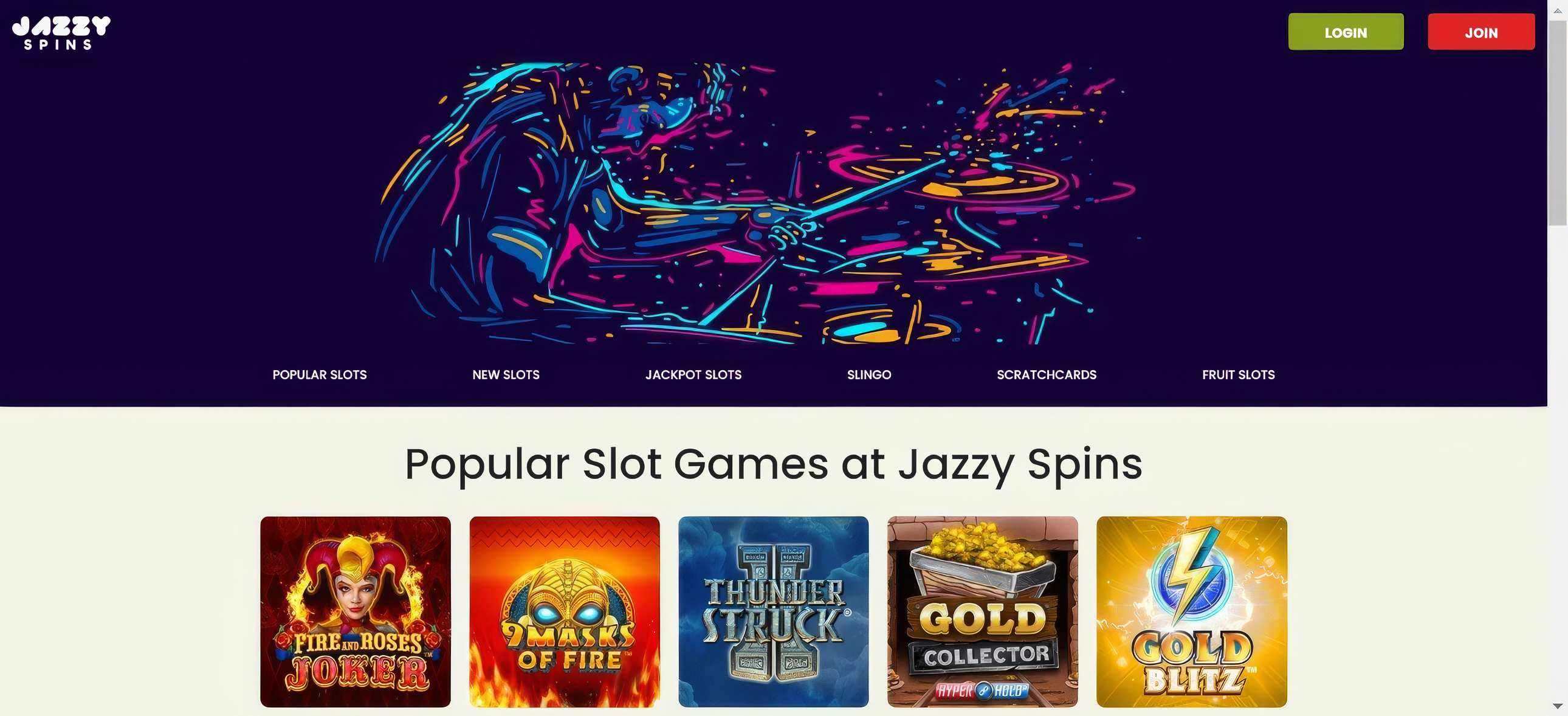 jazzyspins slots