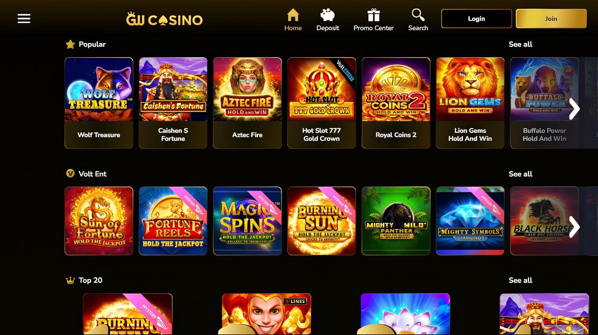 GW Casino Slots