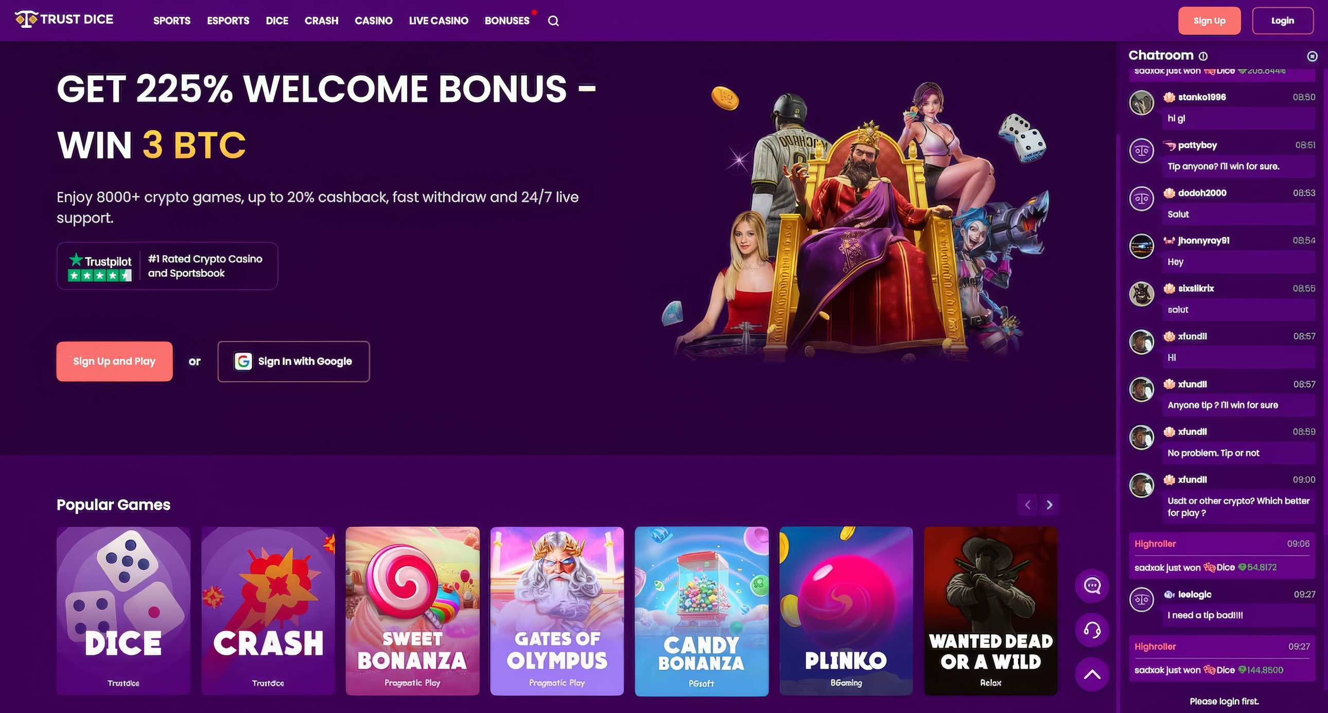 TrustDice Casino