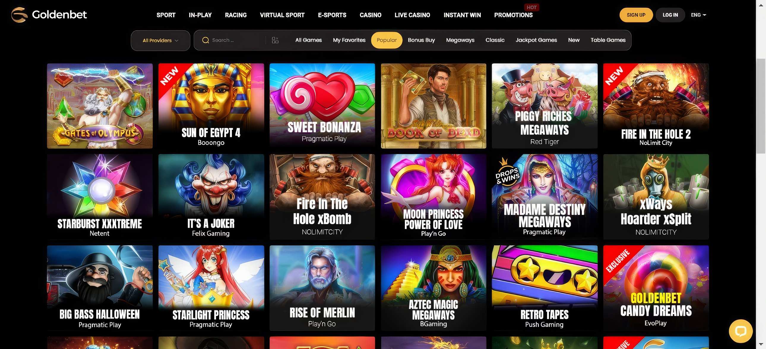 goldenbet casino desktop slots