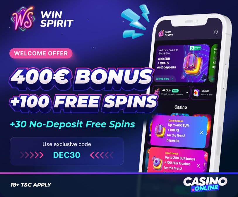 winspirit casino welcome offer