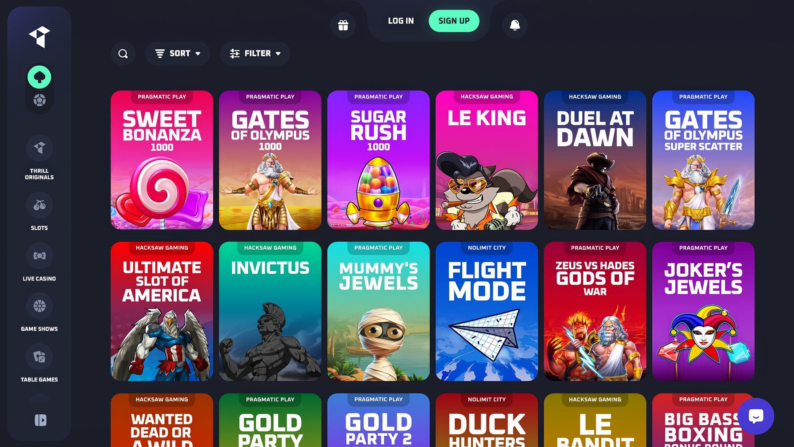 Thrill Casino Slots
