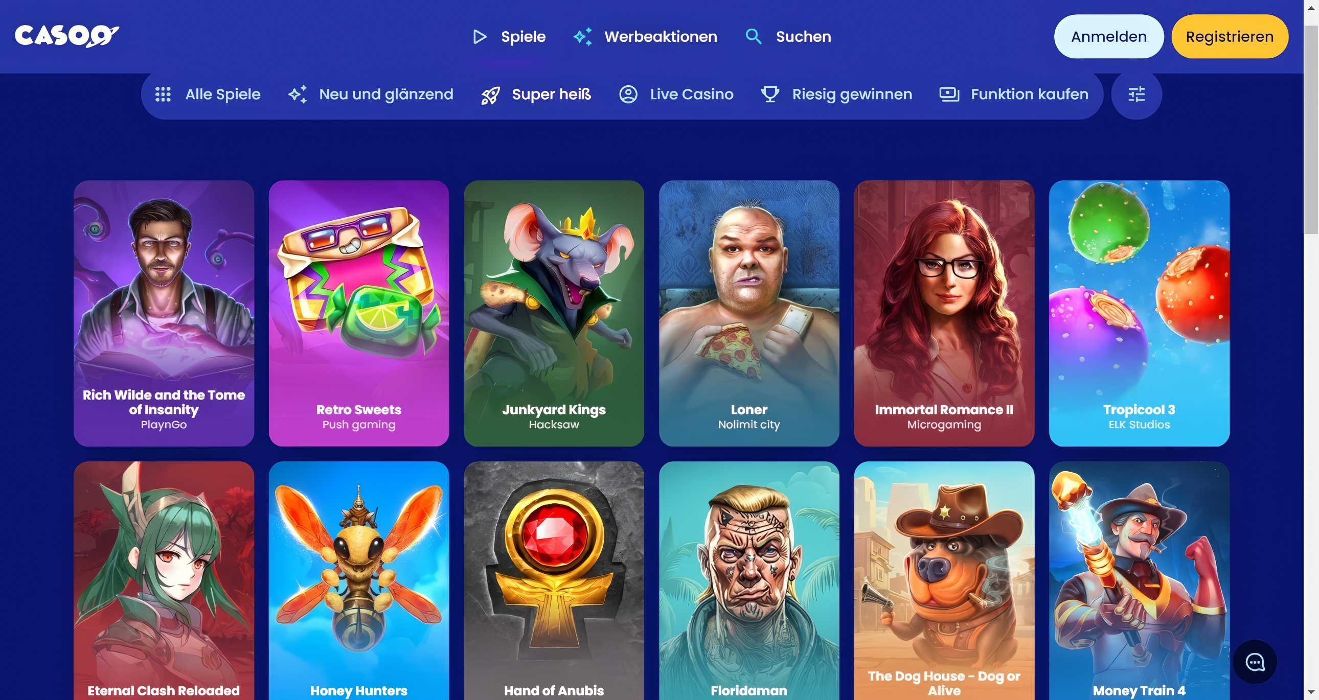 Casoo desktop screenshot 2