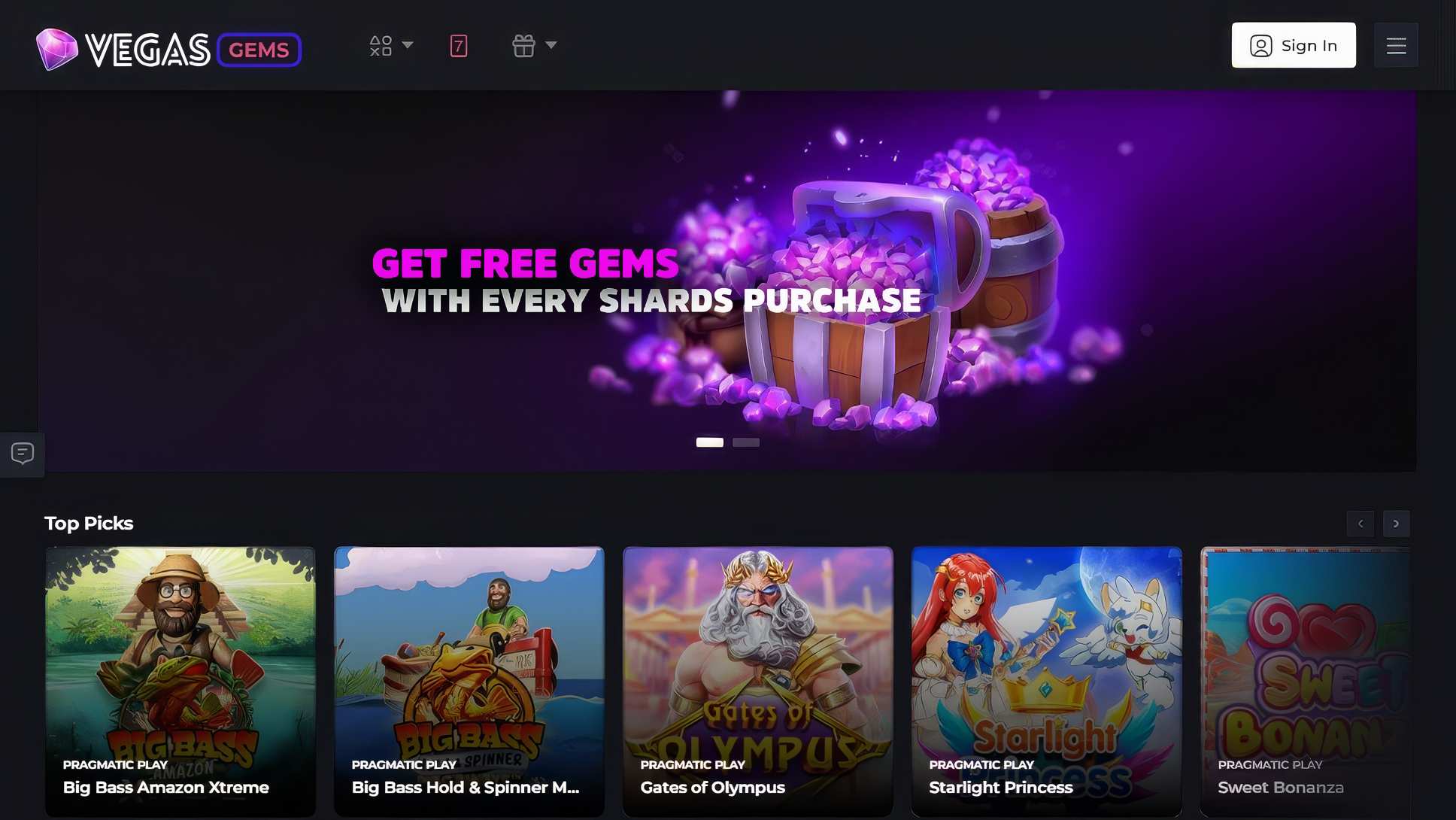Vegas Gems Slots