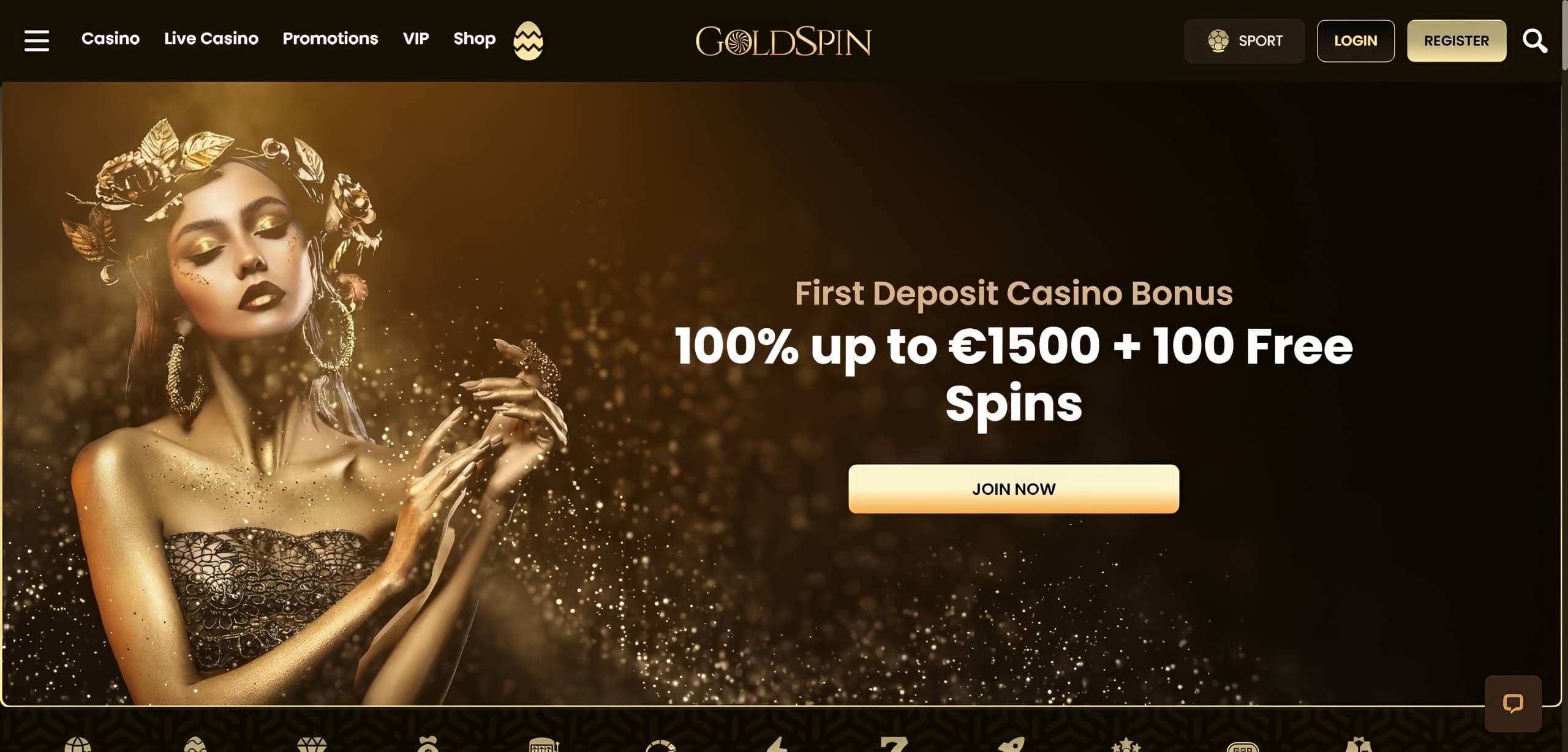 Goldspin Casino Home