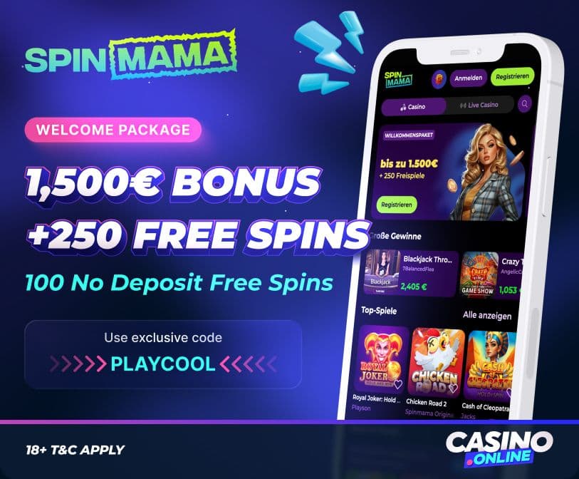 spinmama casino welcome offer