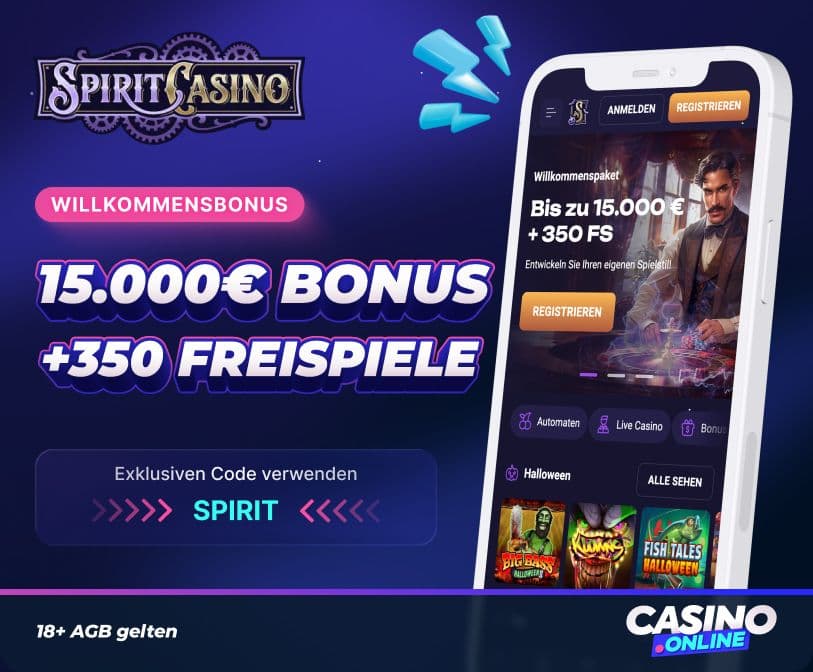 Spirit Casino Willkommensbonus