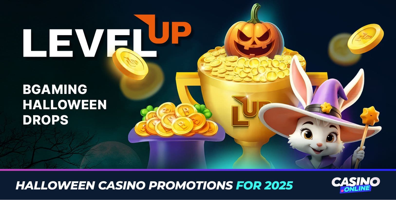 BGaming Halloween Drops at LevelUp Casino