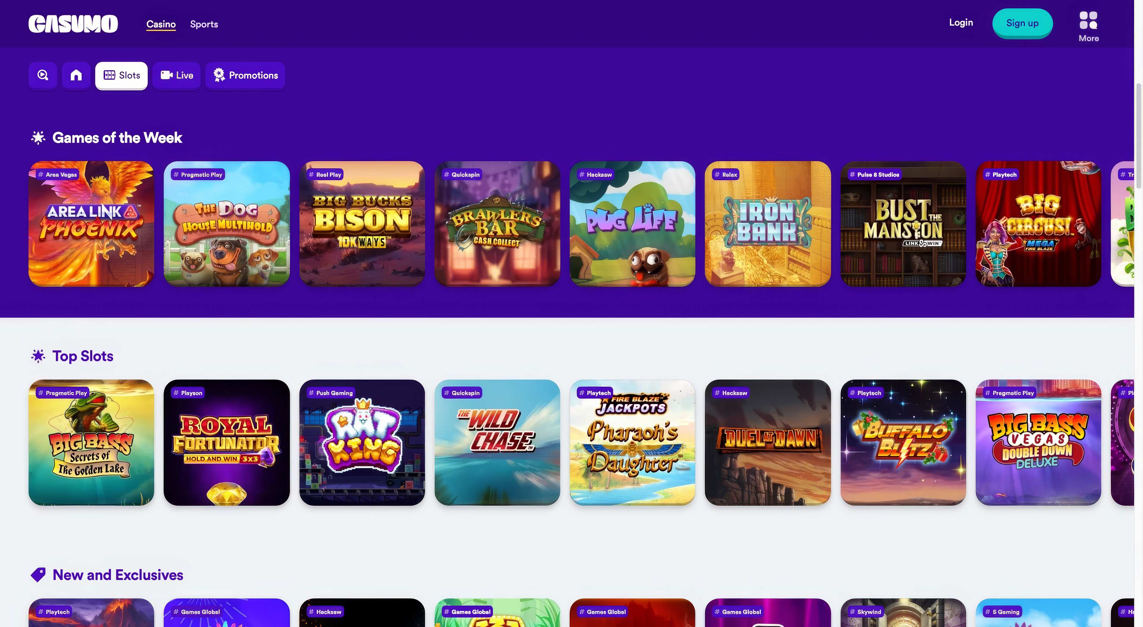 Casumo Casino Slots