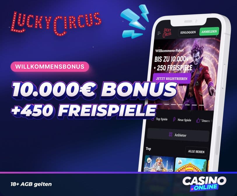 Lucky Circus Willkommensbonus