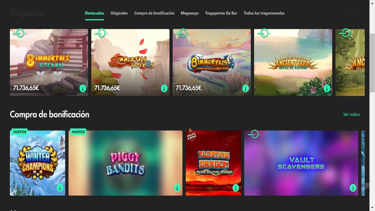 Slots en Bet365