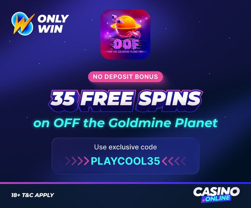 OnlyWin Casino no deposit bonus offer