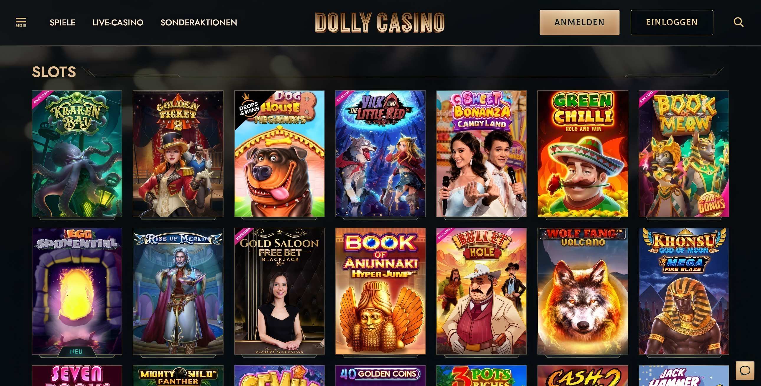 Dolly Casino Slots Desktop