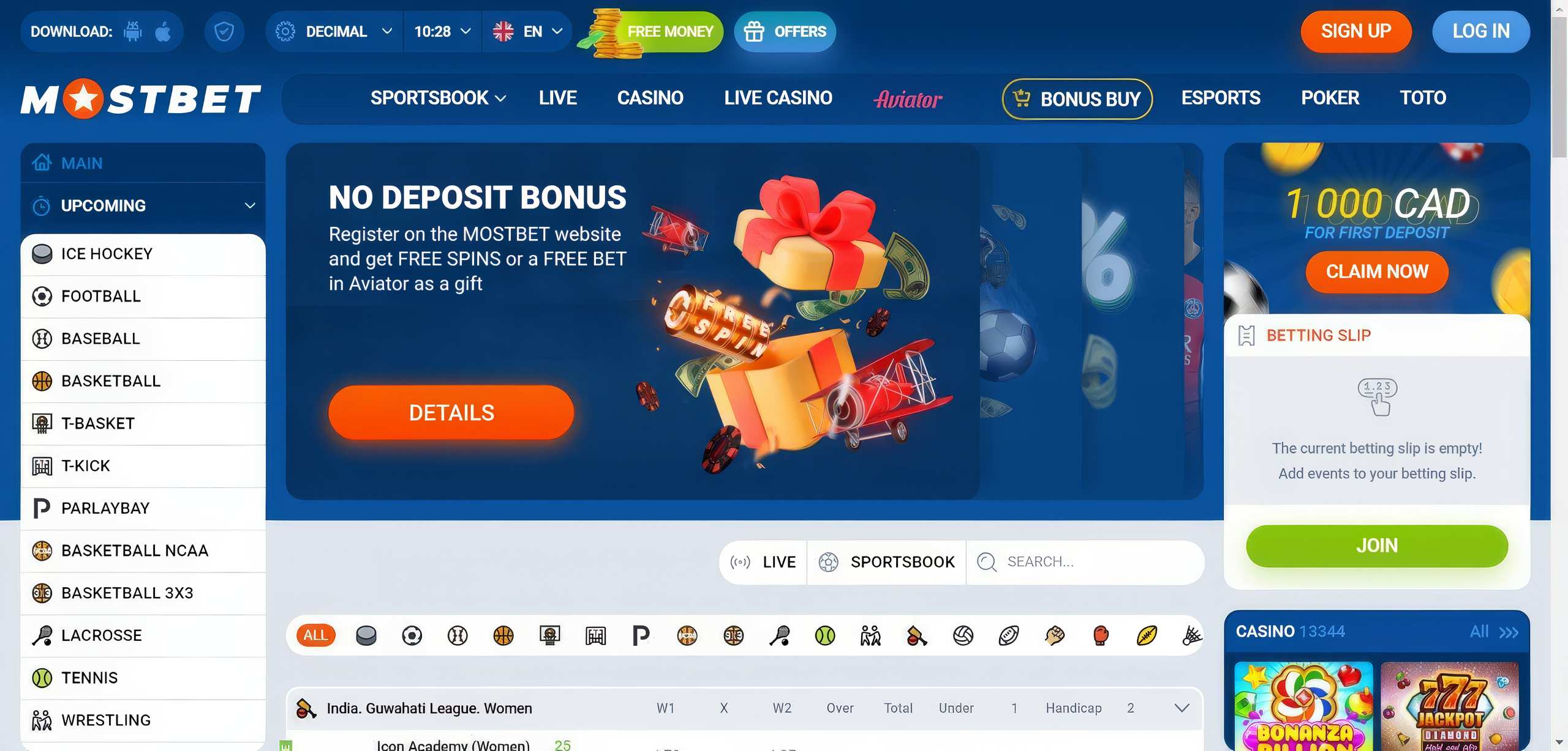 Mostbet Casino Slots