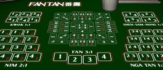 Fan-Tan Live Spiel von Evolution Gaming