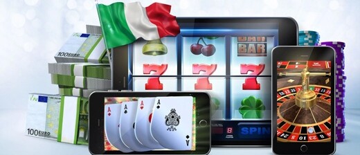 Rekordzahlen in Italien - Online Glücksspiel