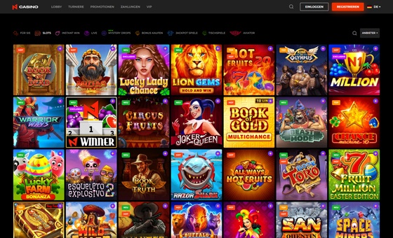 n1 casino desktop slots