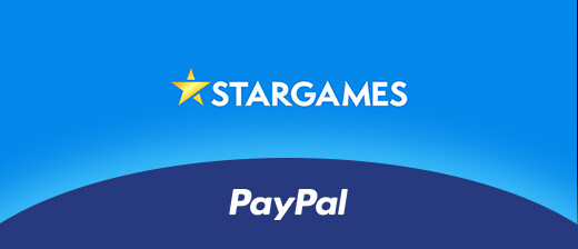 PayPal in Stargames akzeptiert