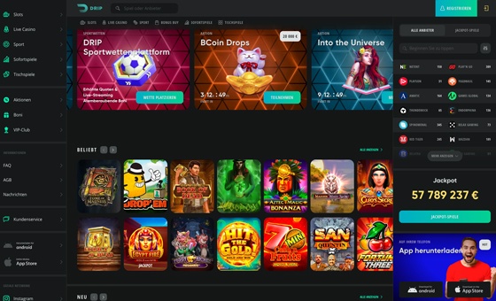 drip-casino-desktop-homepage