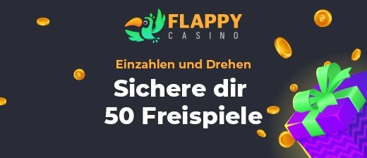 Flappy Casino - 50 Freispiele