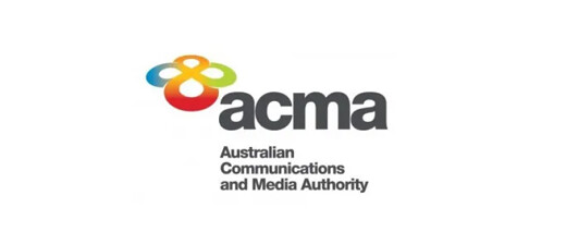Australian Communications and Media Authority's logo.